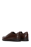 Men's Leather Brown Leather Casual Sneaker | Derimod