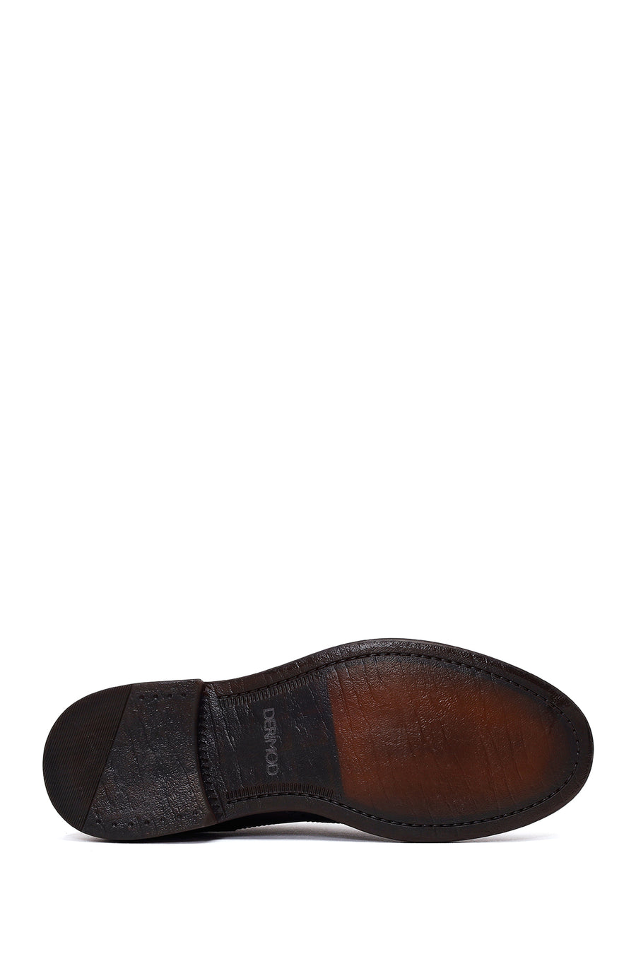 Male Brown Lace-up Leather Casual Shoes