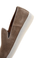 Men's Beige Leather Loafer | Derimod