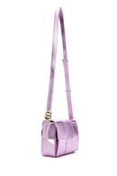 Women's Purple Long Strap Quilted Crossbody Bag | Derimod