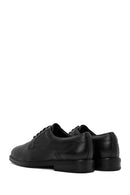 Men's Black Laced Leather Classic Shoes | Derimod