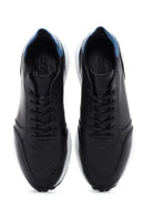 Men's Black Leather Sneaker | Derimod