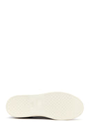 Men's Black Leather Sneaker | Derimod