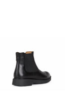 Geox Women's Black Spherica EC1 Leather Chelsea Boots | Derimod