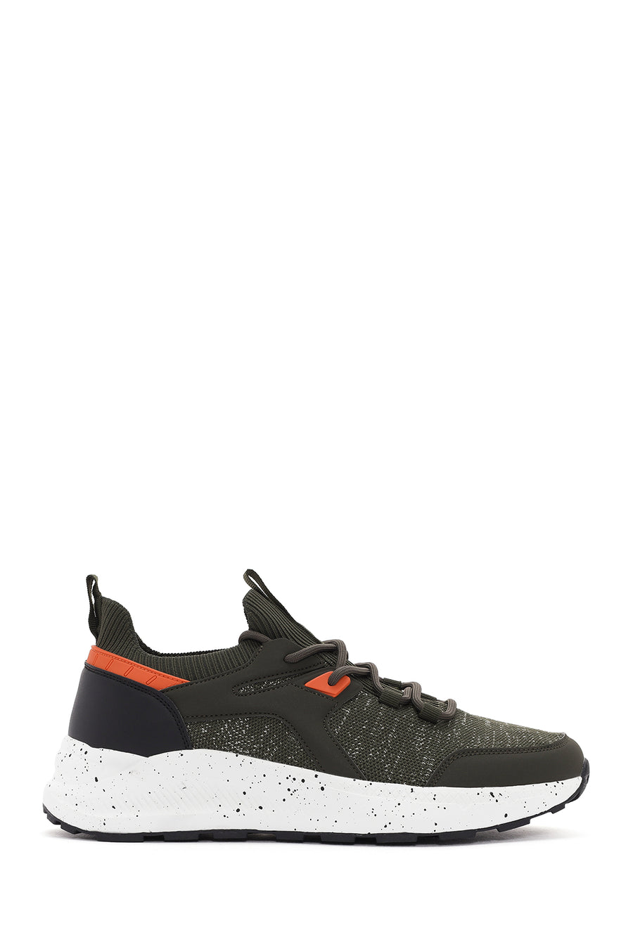 Derimod Zero Men's Green Lace Up Fabric Sneaker 24SFD69436F | Derimod