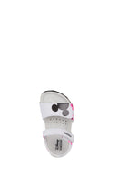 Geox Kız Bebek Beyaz Chalki Deri Sandalet | Derimod