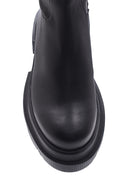 Women's Leather Long Boots | Derimod