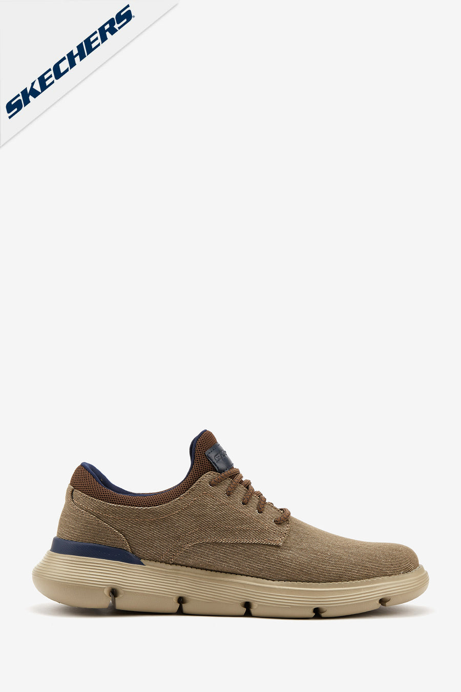 Skechers Erkek Vizon Garza-Romano Sneaker 204573 BRN | Derimod