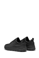 Geox Men's Black Spherica 4x4 Abx B Lace-Up Waterproof Leather Sneaker | Derimod