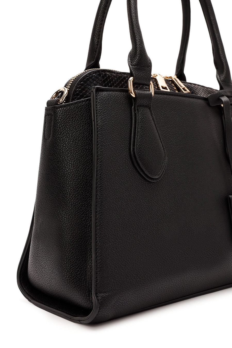 Women's Black Long Strap Shoulder Bag