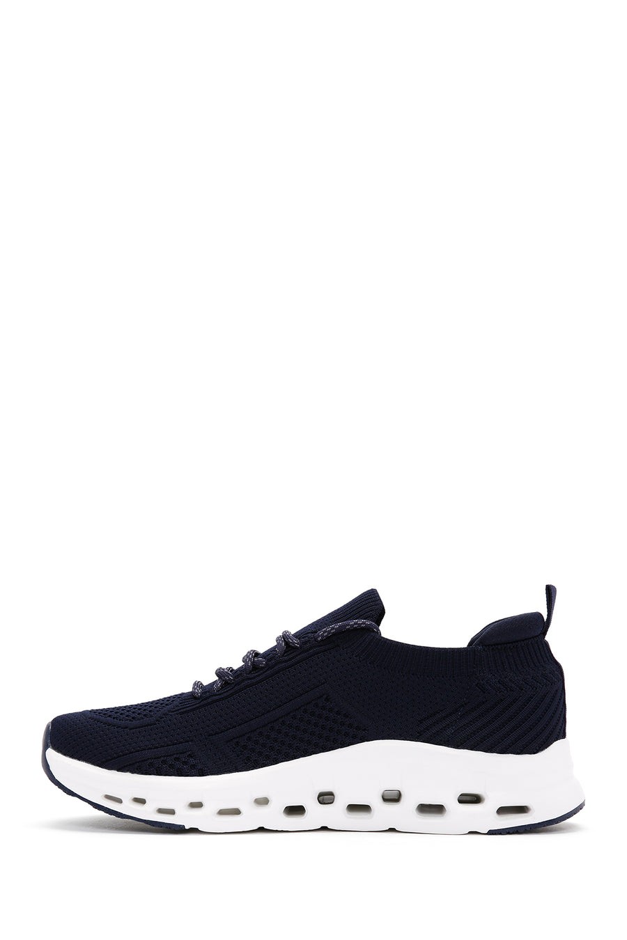 Derimod Zero Men's Navy Blue Lace-Up Thick Sole Sneaker