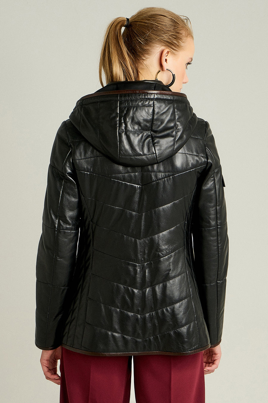 Sharon Women's Leather Jacket