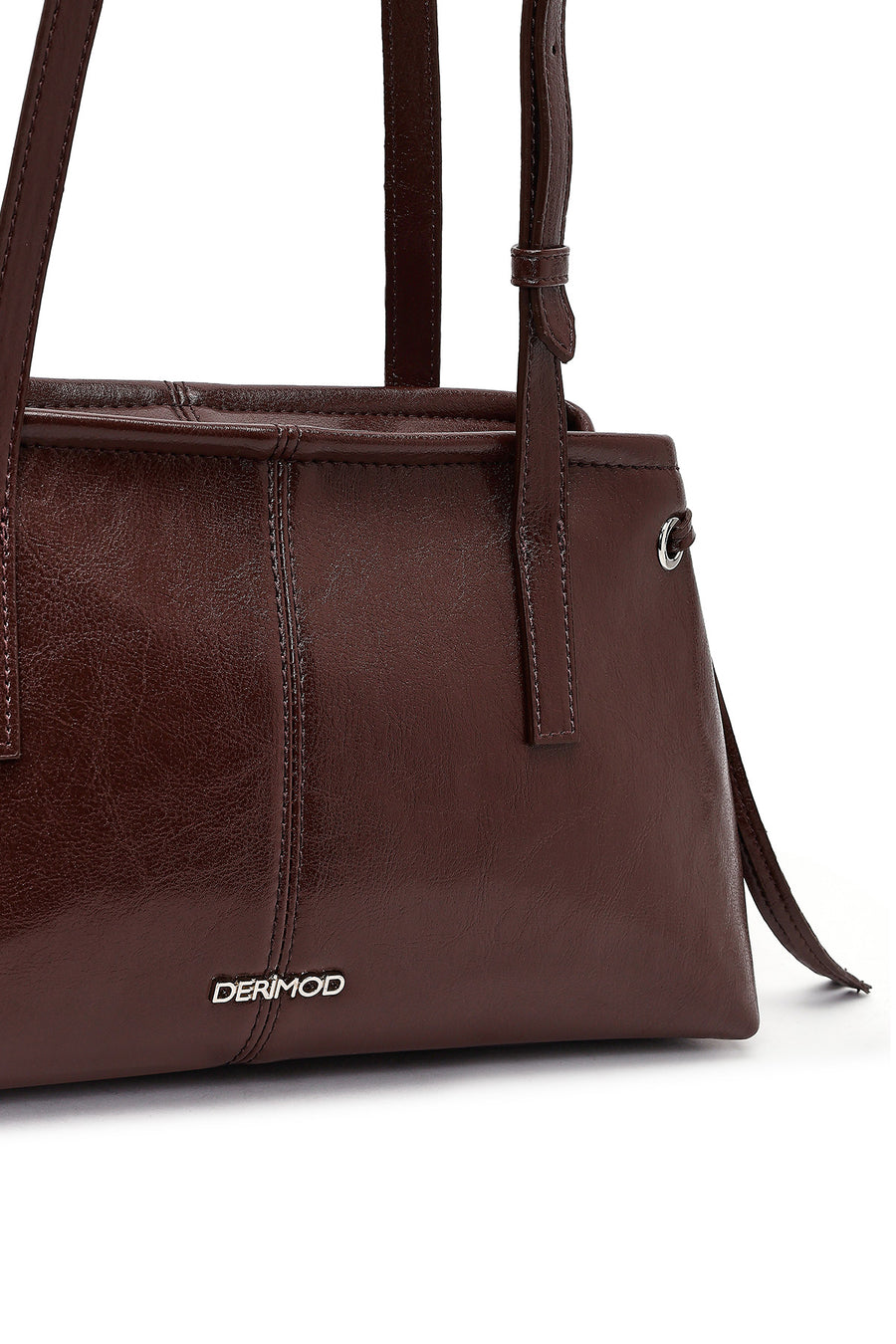 Woman Brown Classic Shoulder Bag