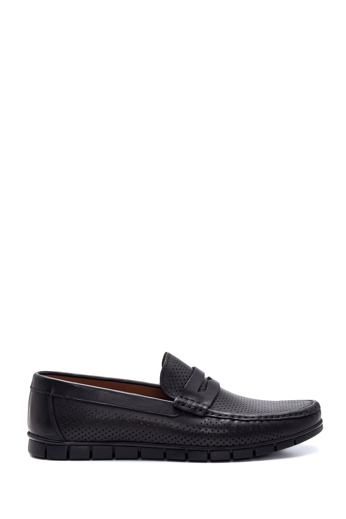 Erkek Deri Delikli Casual Loafer 22SFD6576DI | Derimod