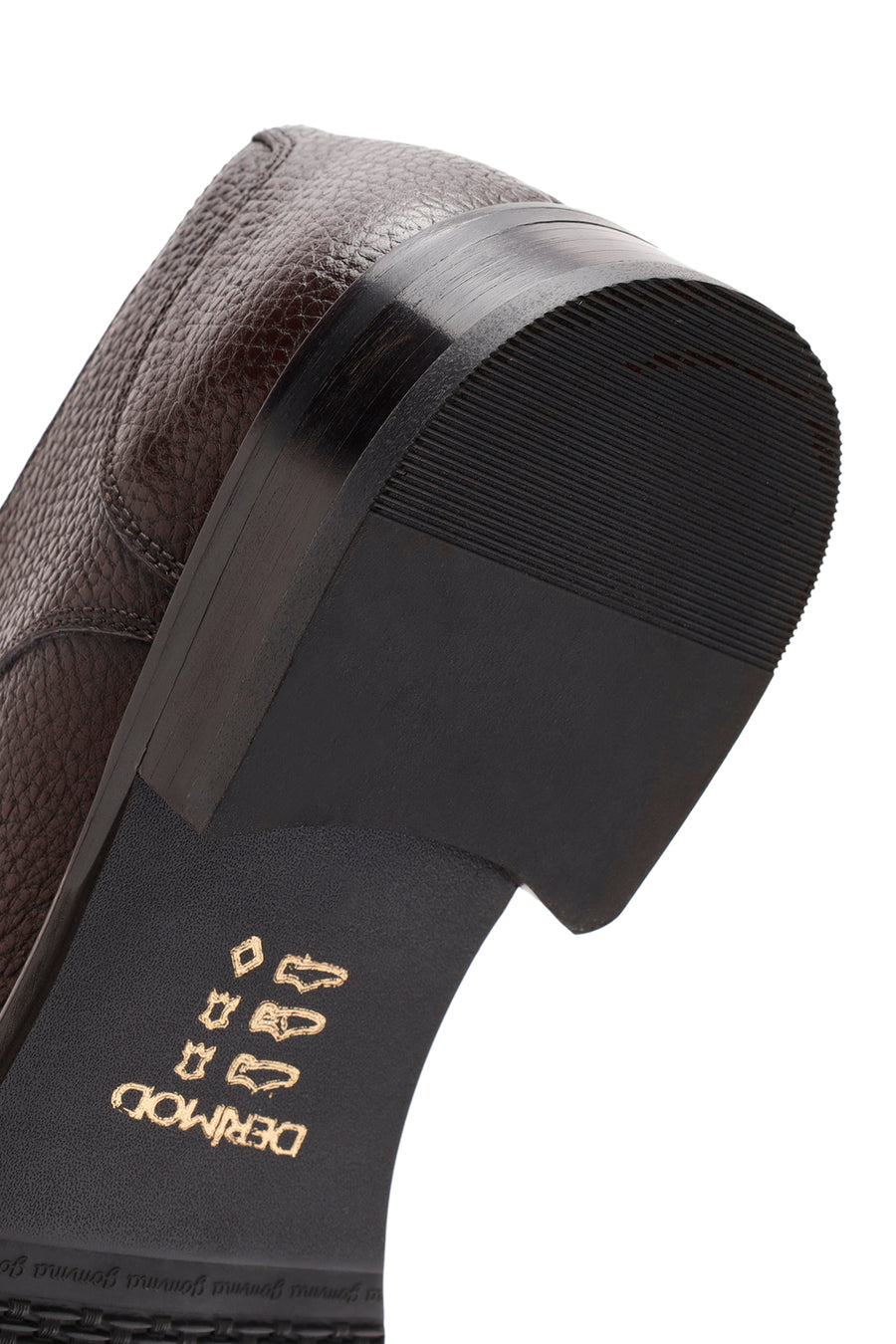 Men's Brown Laced Leather Classic Shoes