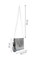 Women's Silver Portfolio Bag | Derimod