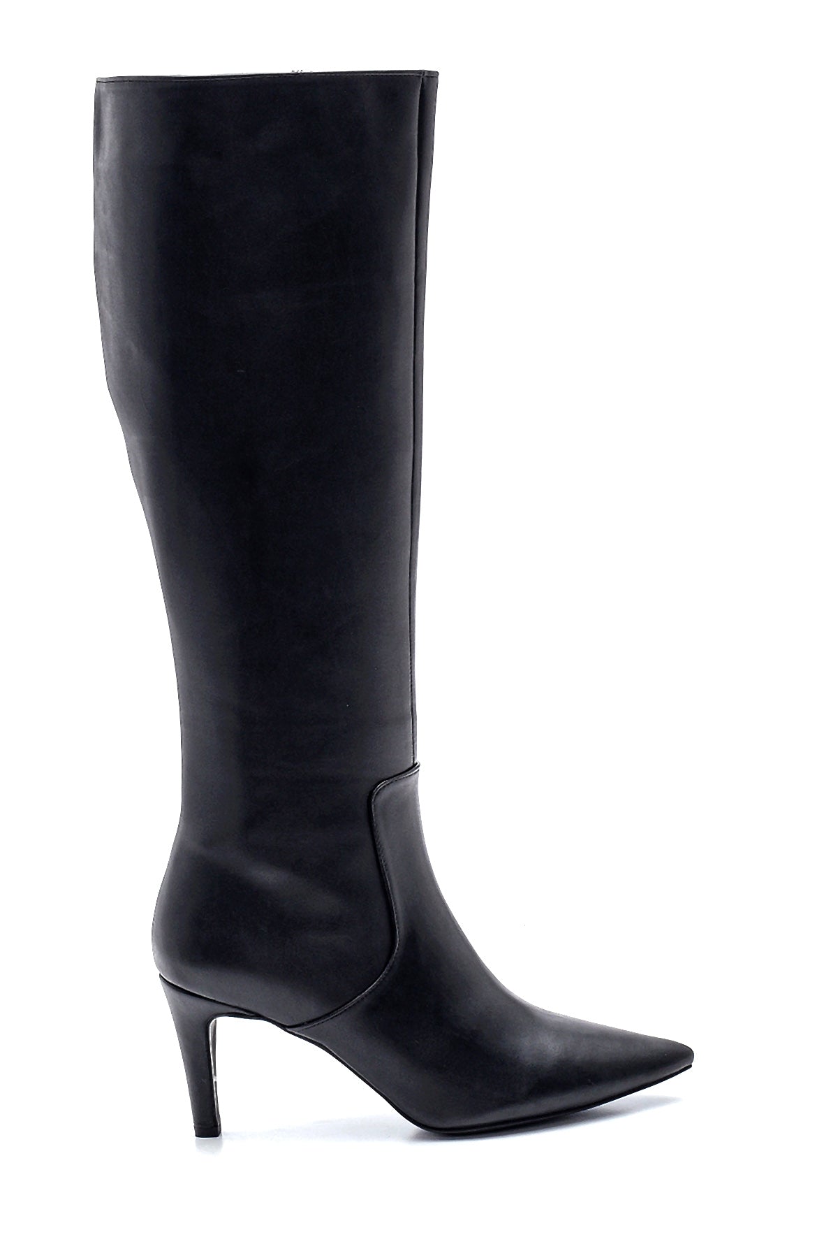 Women's Zippered Heeled Boots 20WFE134318 | Derimod