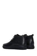 Men's Black Leather Casual Boots | Derimod