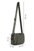 Women's Khaki Long Strap Crossbody Bag | Derimod