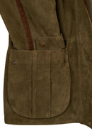 Liberty Woman Khaki Suede Jacket | Derimod