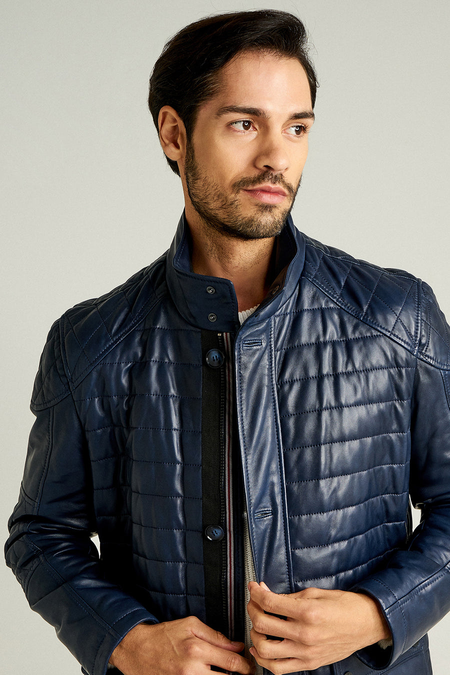 Silvana Men's Leather Jacket
