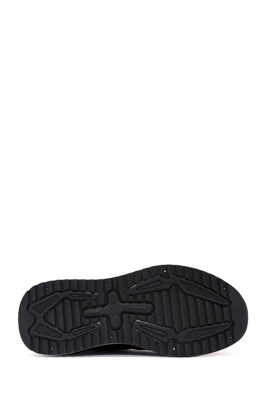 Men's Brown Lace-Up Leather Sneaker