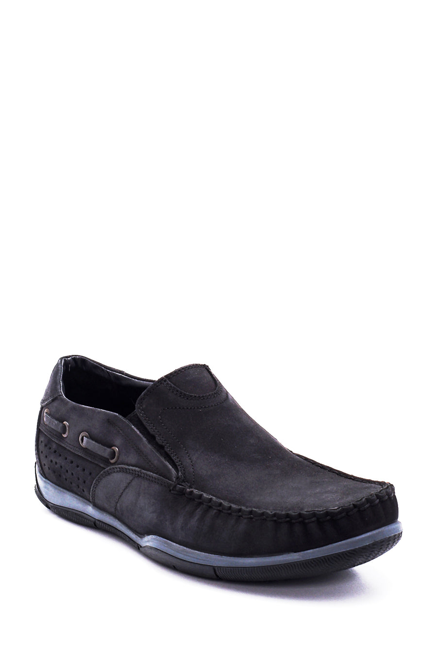 Erkek Deri Nubuk Loafer