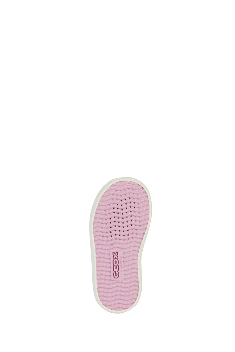 Geox Kız Bebek Beyaz Gisli Bantlı Deri Sneaker