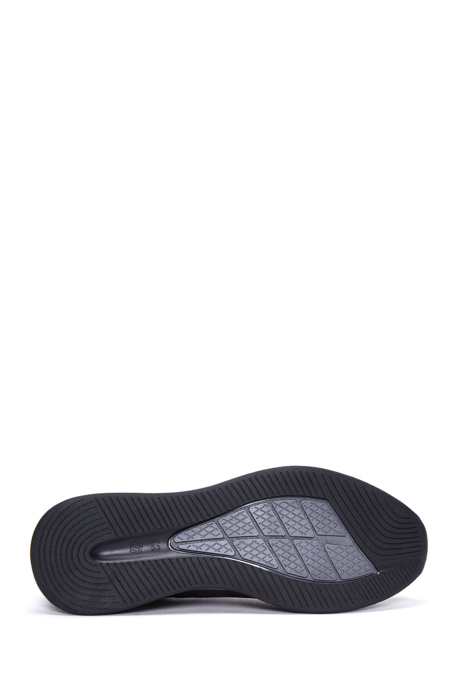 Men's Black Leather Sneaker