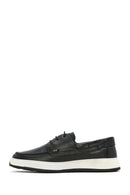 Men's Black Lace-up Leather Casual Shoes | Derimod