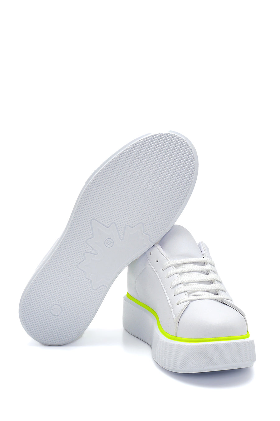 Kadın Neon Detaylı Sneaker