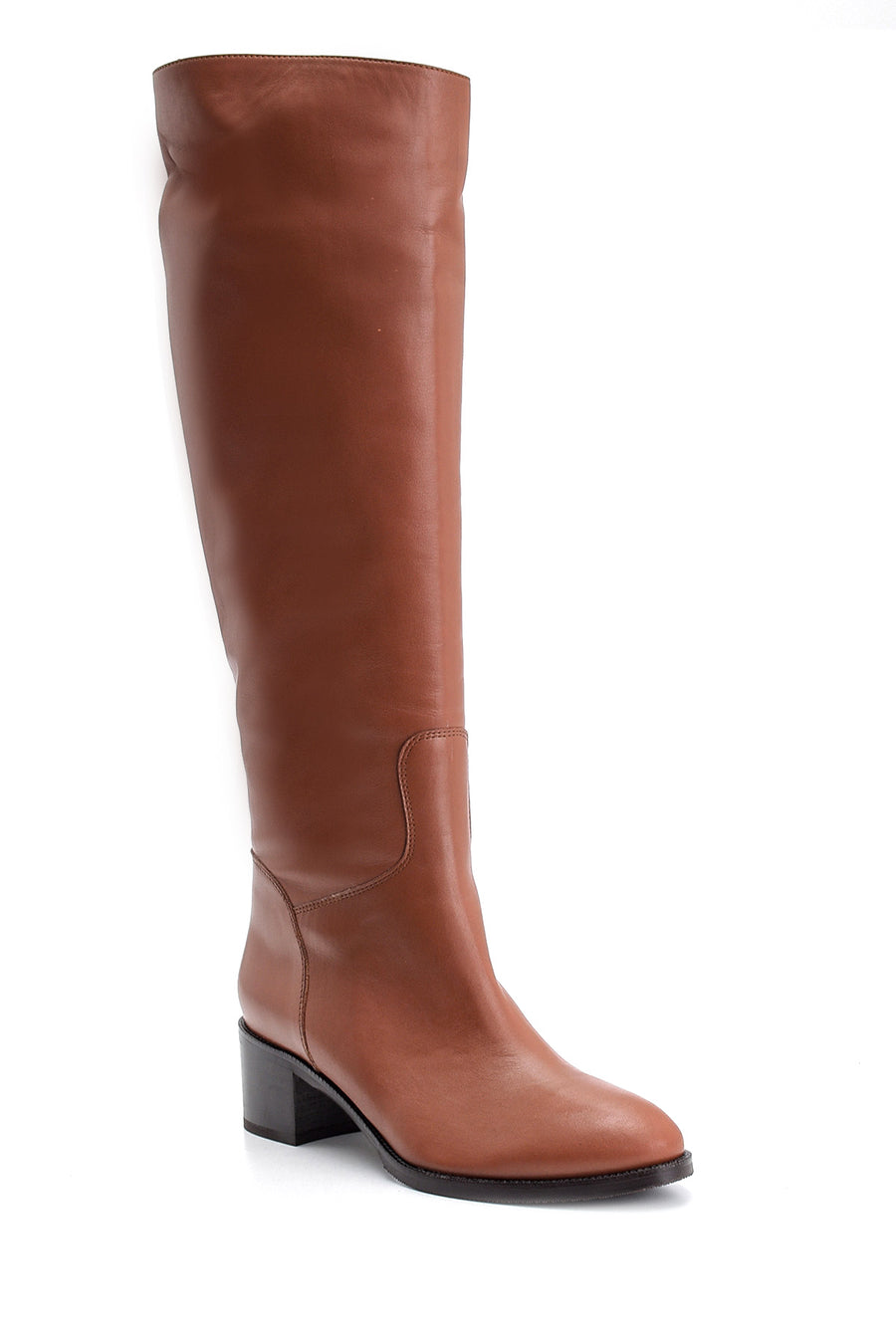 Women's Heeled Leather Boots