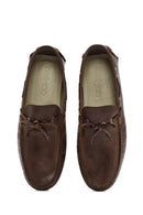 Men's Brown Leather Loafer | Derimod