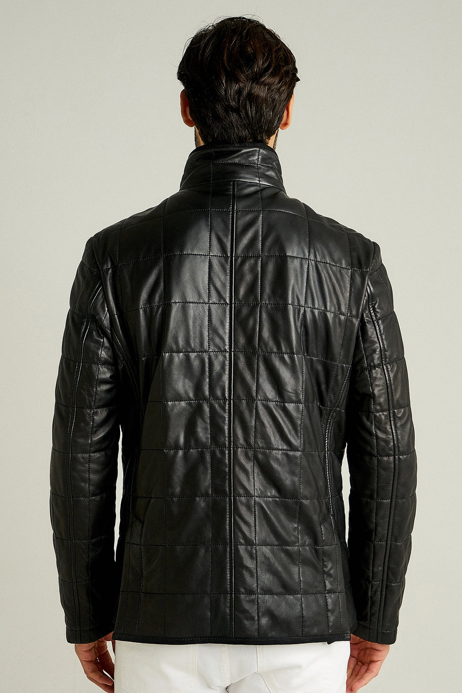 Asensio Men's Leather Jacket
