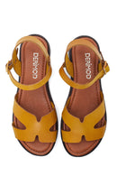 Women's Leather Bodrum Sandals | Derimod
