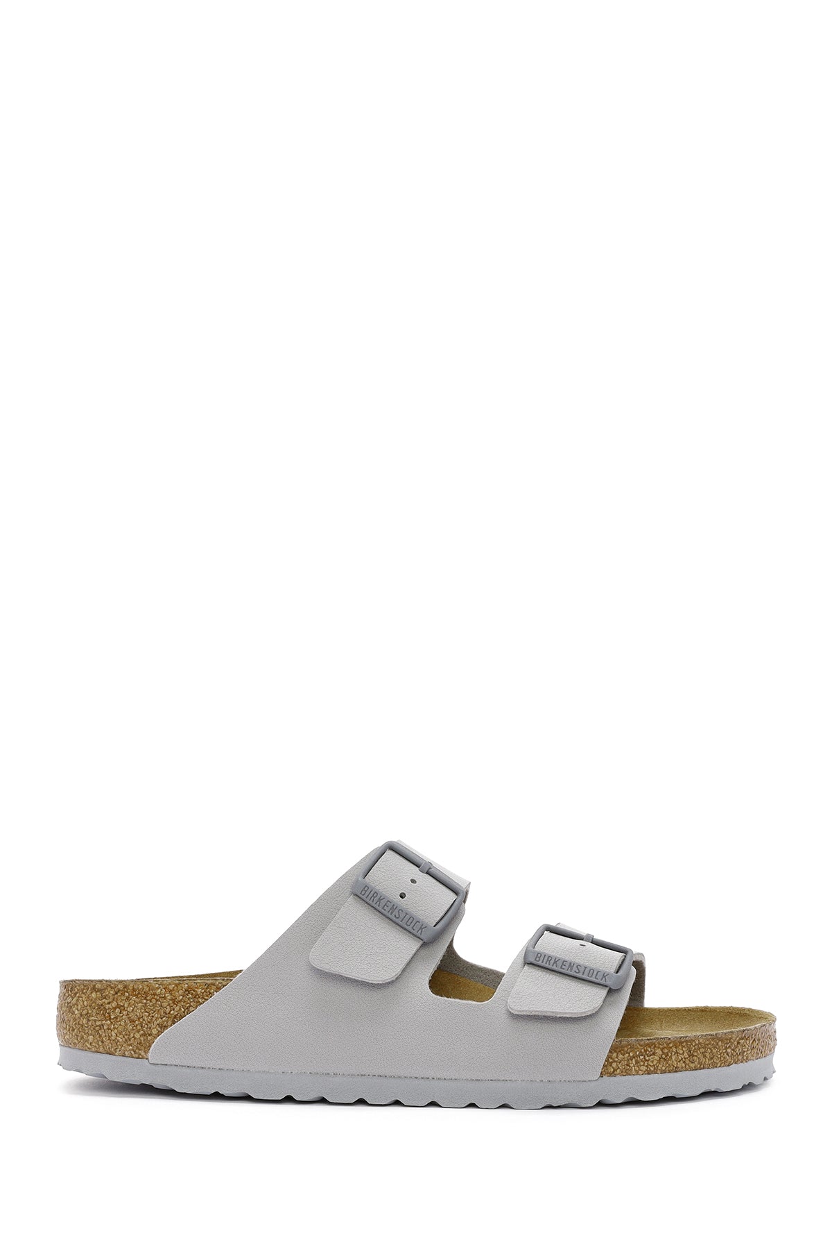 Birkenstock Men's Beige Arizona Bf Double Buckle Slippers 1027696 | Derimod