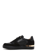 Men's Black Leather Sneaker | Derimod