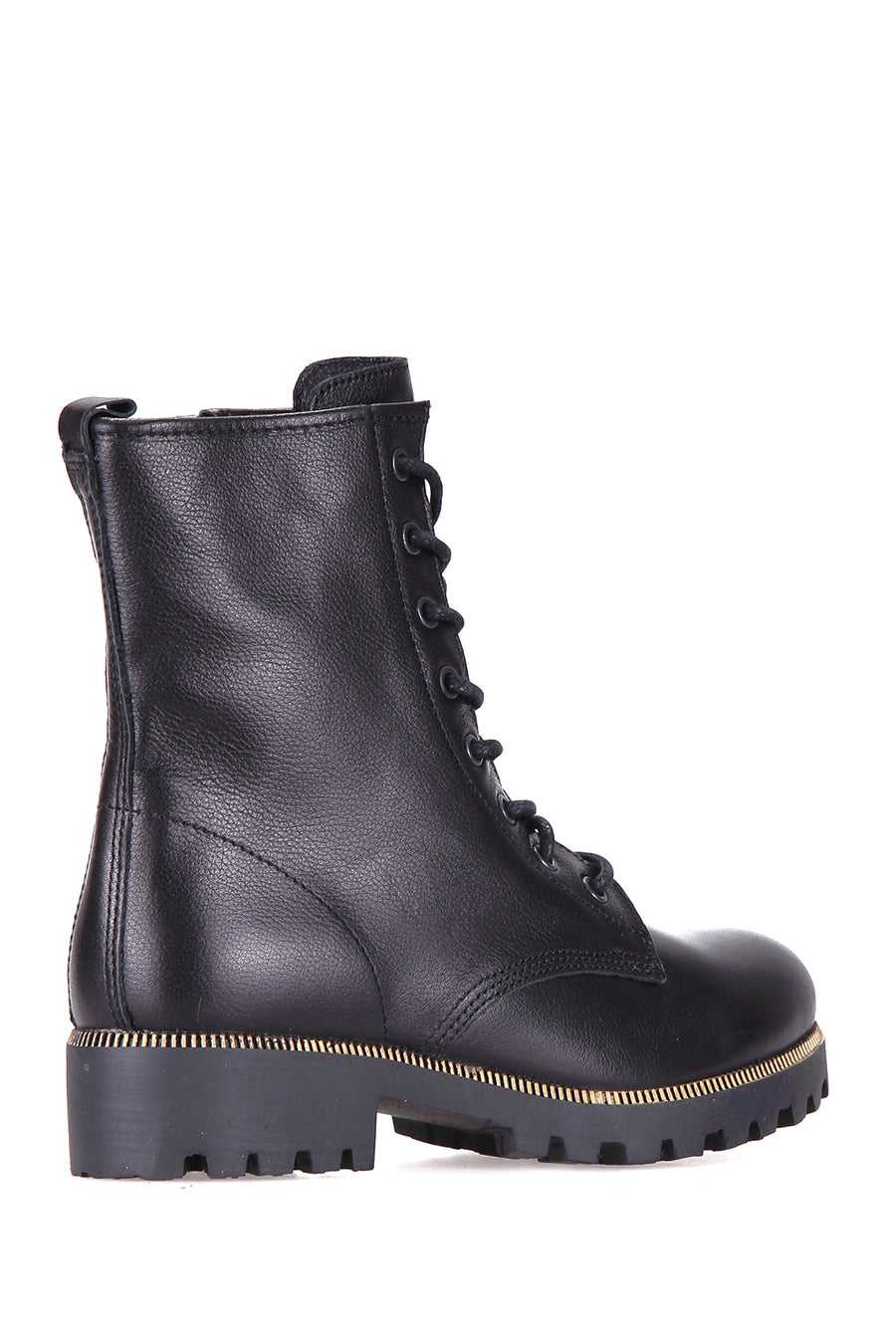Lace-Up Women's Leather Boots
