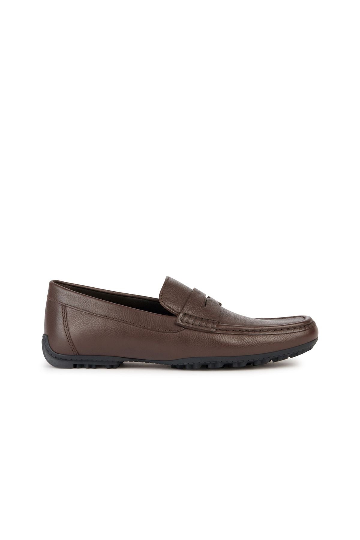 Geox Erkek Kahverengi Kosmopolis + Grip Deri Maskülen Loafer U36CFA00046C6006 | Derimod