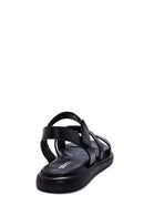 Women's Leather Comfort Sandals | Derimod