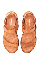 Women's Leather Comfort Sandals | Derimod