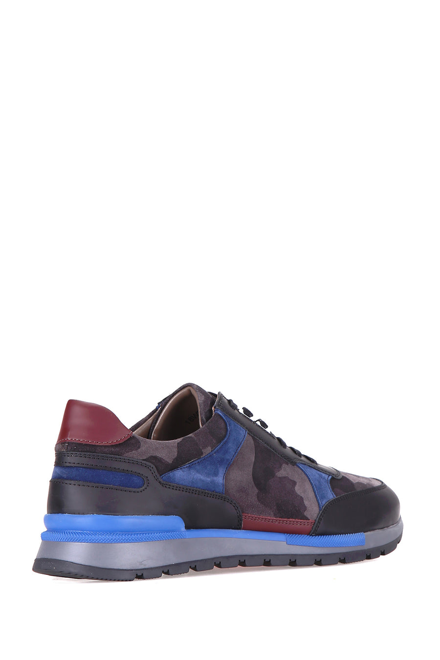 Camouflage Pattern Men's Leather Shoes