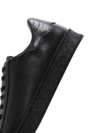 Men's Black Leather Sneaker | Derimod