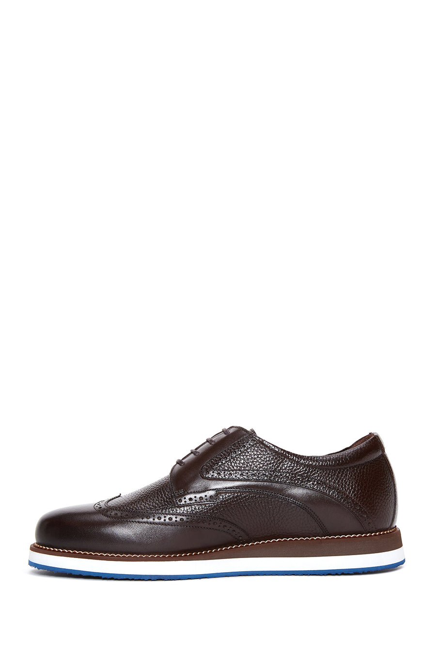 Men's Brown Leather Casual Shoes