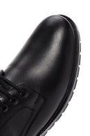 Derimod Fly Erkek Siyah Bağcıklı Deri Casual Ayakkabı | Derimod