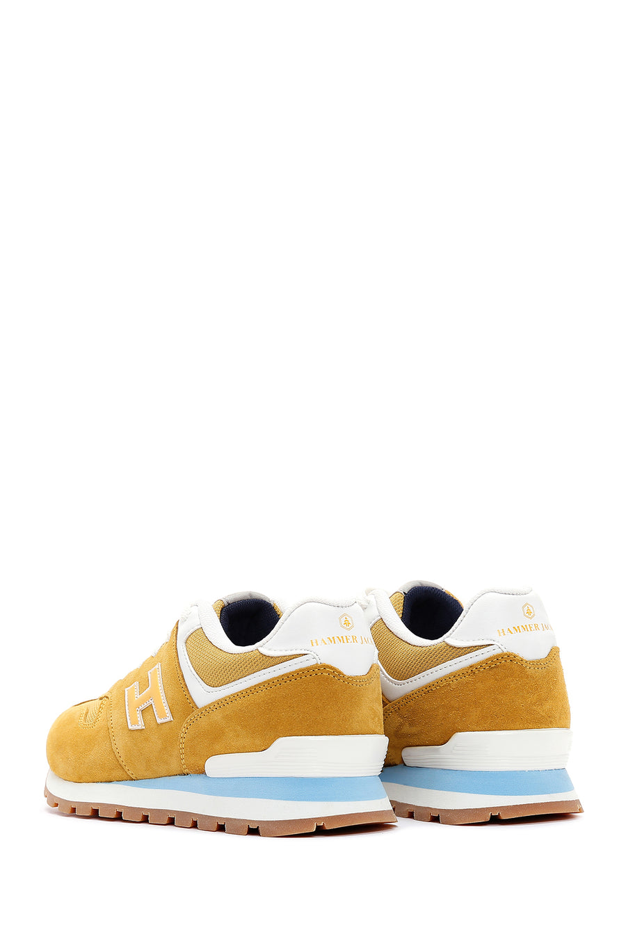 Hammer Jack Men's Yellow Suede Leather Colombia M Sneaker