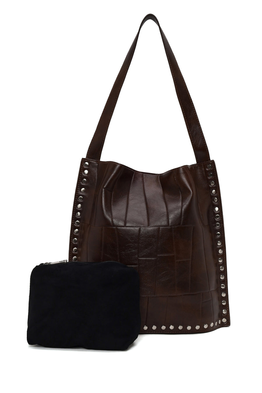 Woman Brown Printed Shoulder Bag