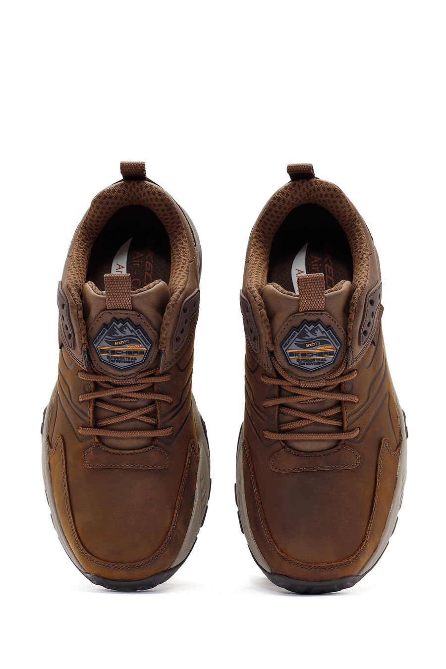 Skechers Erkek Kahverengi Arch Fit Recon - Cadell Bağcıklı Nubuk Deri Bot