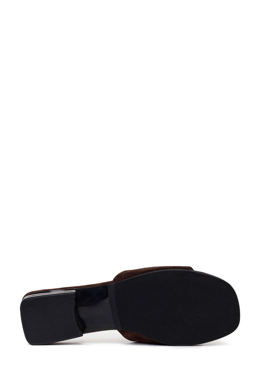 Woman Brown Suede Slipper