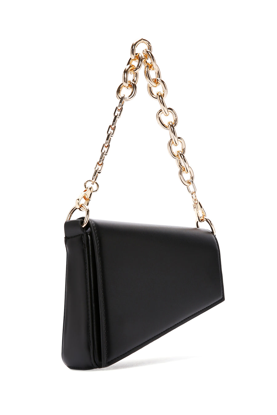Women's Black Chain Shoulder Bag